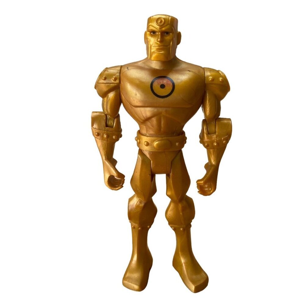 2009 Batman Brave And The Bold Gold Metal Man Action Figure 5"